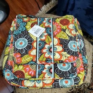 Vera Bradley mail bag in Flower shower print